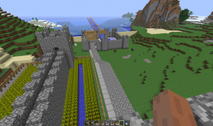 minecraft-castle-port-and-field